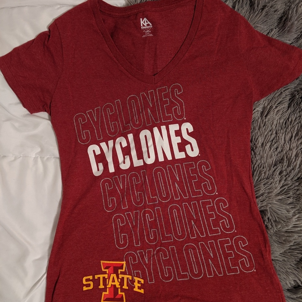 Iowa State V Neck Top